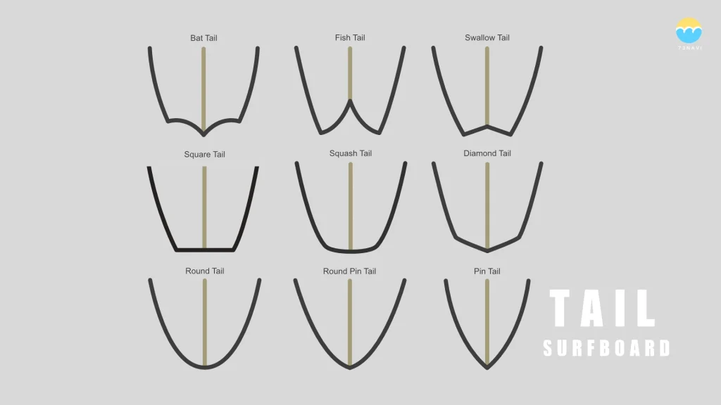 サーフボード基礎知識】テールの種類と特徴 | サーフィンマガジン