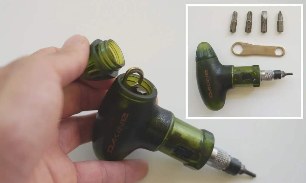 サーフボード用工具（ドライバー、六角レンチ）