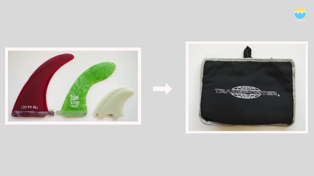 フィンとフィンケース