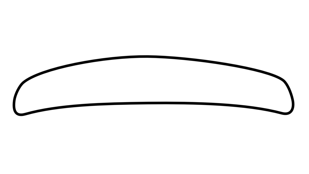 シングルコンケー（Single Concave）：サーフボードのボトム形状