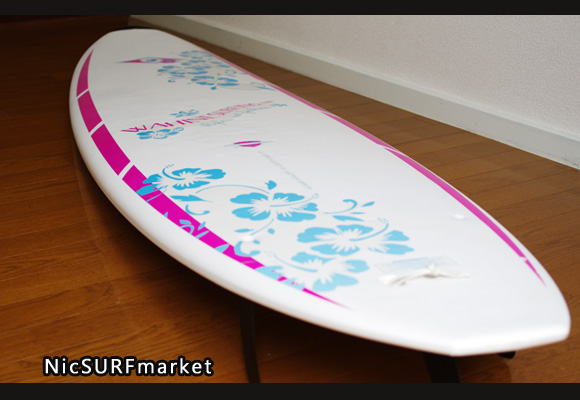 BIC SURF Mini Malibu 中古ファンボード 7`3 ビギナー向け (No.9629792