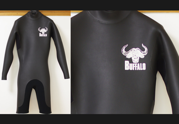 美品」BUFFALO 中古ウェットスーツ ロングスプリング (No.96291134