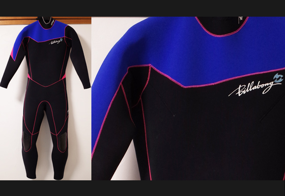 BILLABONG 中古ウェットスーツ 3/2mm フルスーツ Platinum レディース