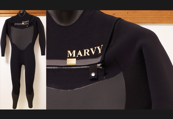 MARVYセミドライ ウェットスーツ メンズ - サーフィン