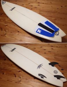 アルメリック FlyerⅡ 中古ショートボード 6`2 deck/bottom No.96291418