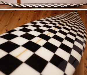 WTW SURFBOARD 6`3 中古ショートボード/ K.HATAシェイプ deck-condition No.96291423