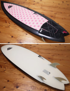 FORMULA ENERGY サーフボード NEMO-ラスタモデル 中古ショートボード 6`3 deck/bottom No.96291425