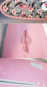 「仕入れ情報」WALDEN ウォルデン Wahine 9`0の中古サーフボード入荷 deck bottom fin - detail