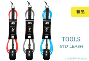 TOOLS(ツールス) STD LEASH リーシュコード 6' 7' 9