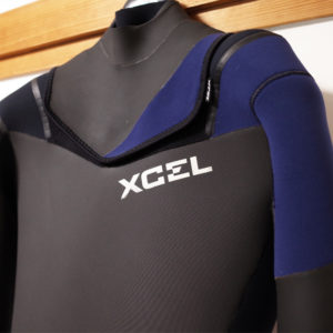 XCELウェットスーツ 中古 5/3mm セミドライ メンズ front upper No.96291522