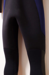 XCELウェットスーツ 中古 5/3mm セミドライ メンズ back under No.96291522