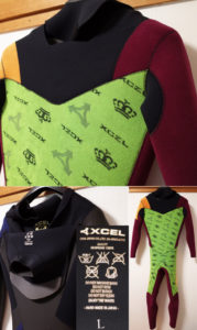XCELウェットスーツ 中古 5/3mm セミドライ メンズ condition No.96291522