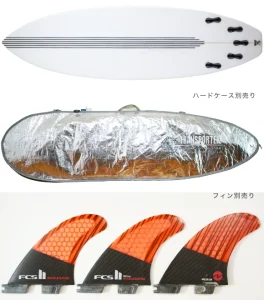 YOSHINO SHAPE ヨシノシェイプサーフボード FAT DRIFTER EPS 中古ショートボード 6`0 FIN/HARDCASE No.96291663