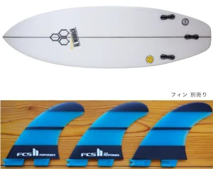 アルメリックサーフボード HAPPY EVERYDAY ハッピーエブリデイ 中古ショートボード 5`7 フィン No.96291669