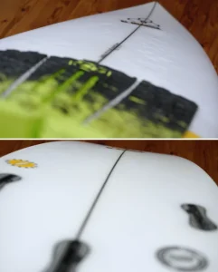 アルメリックサーフボード HAPPY EVERYDAY ハッピーエブリデイ 中古ショートボード 5`7 deck bottom condition No.96291669