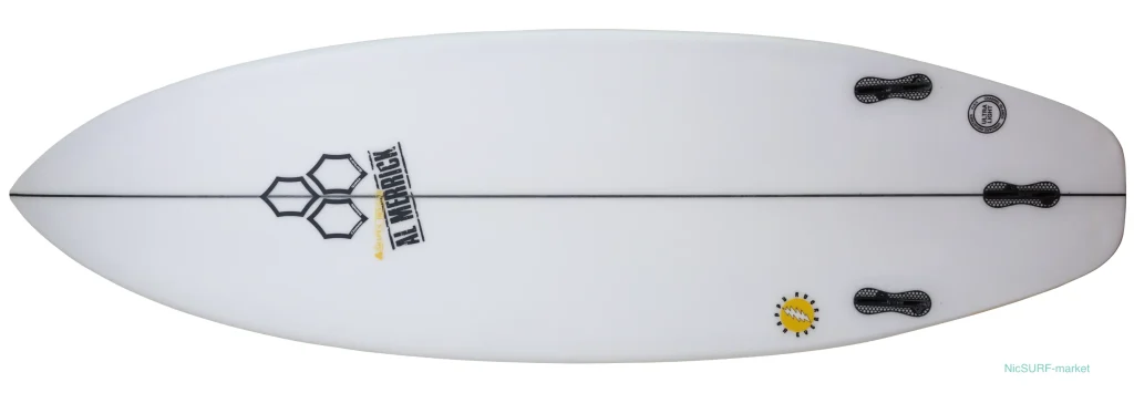 アルメリックサーフボード HAPPY EVERYDAY ハッピーエブリデイ 中古ショートボード 5`7 bottom-zoom No.96291669