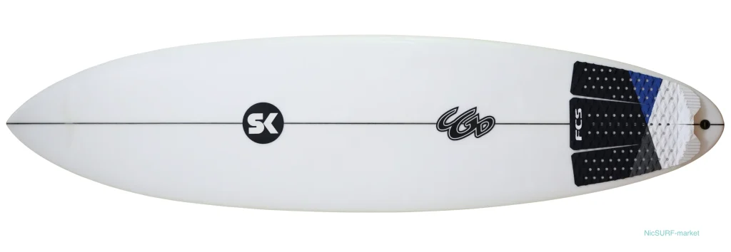 SK SURFBOARDS 中古ショートボード 6`2 deck-zoom No.96291670