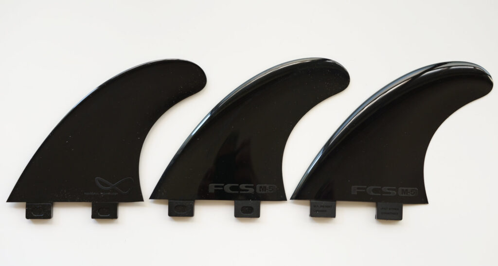 FCS 中古フィン M-5 トライ スラスター ソフトフレックス Mサイズ detail No.96291673