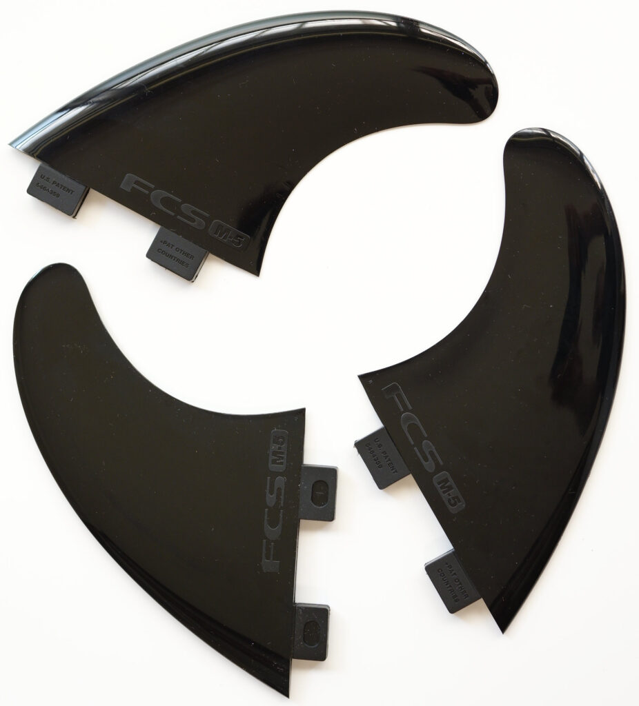 FCS 中古フィン M-5 トライ スラスター ソフトフレックス Mサイズ condition1 No.96291673
