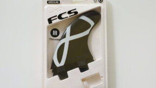 FCS 中古フィン M-5 トライ スラスター ソフトフレックス Mサイズ ケースNo.96291674