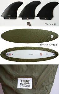 NSPサーフボード 初心者 中古ファンボード 6`8 EPOXY ボードカバー付き No.96291677